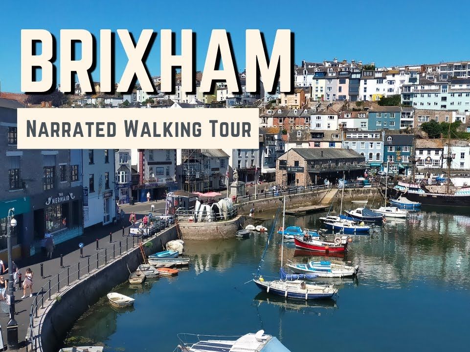 [图][4K] 英国海滨小镇漫步 🇬🇧 🏖️丨BRIXHAM, Devon｜云解说｜云旅游