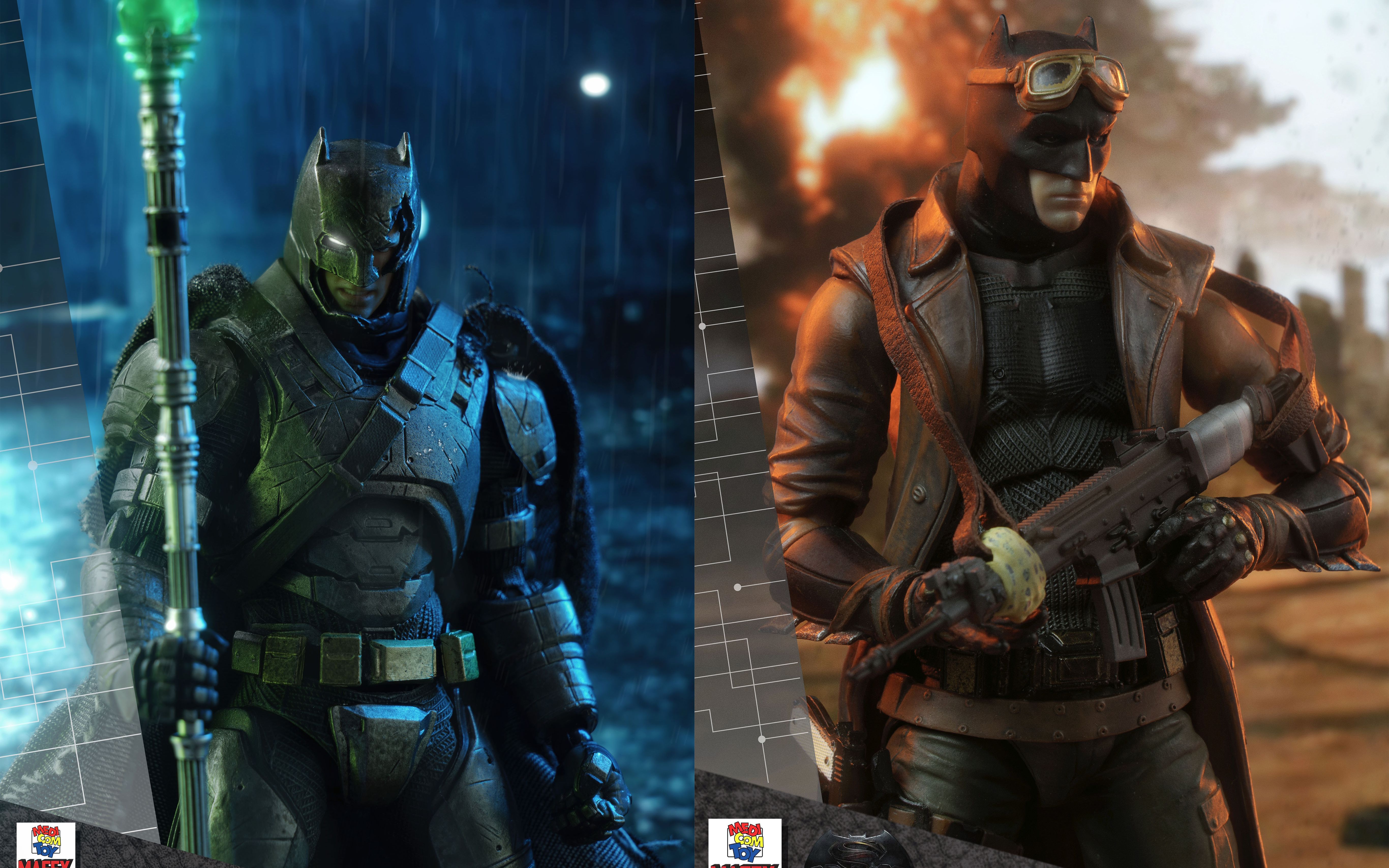 【胶圈拾遗#01】mafex重甲蝙蝠侠&噩梦蝙蝠侠摄影分享