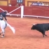 西班牙斗牛，斗牛士骑马挑逗公牛，看看牛是如何一步一步被刺死的