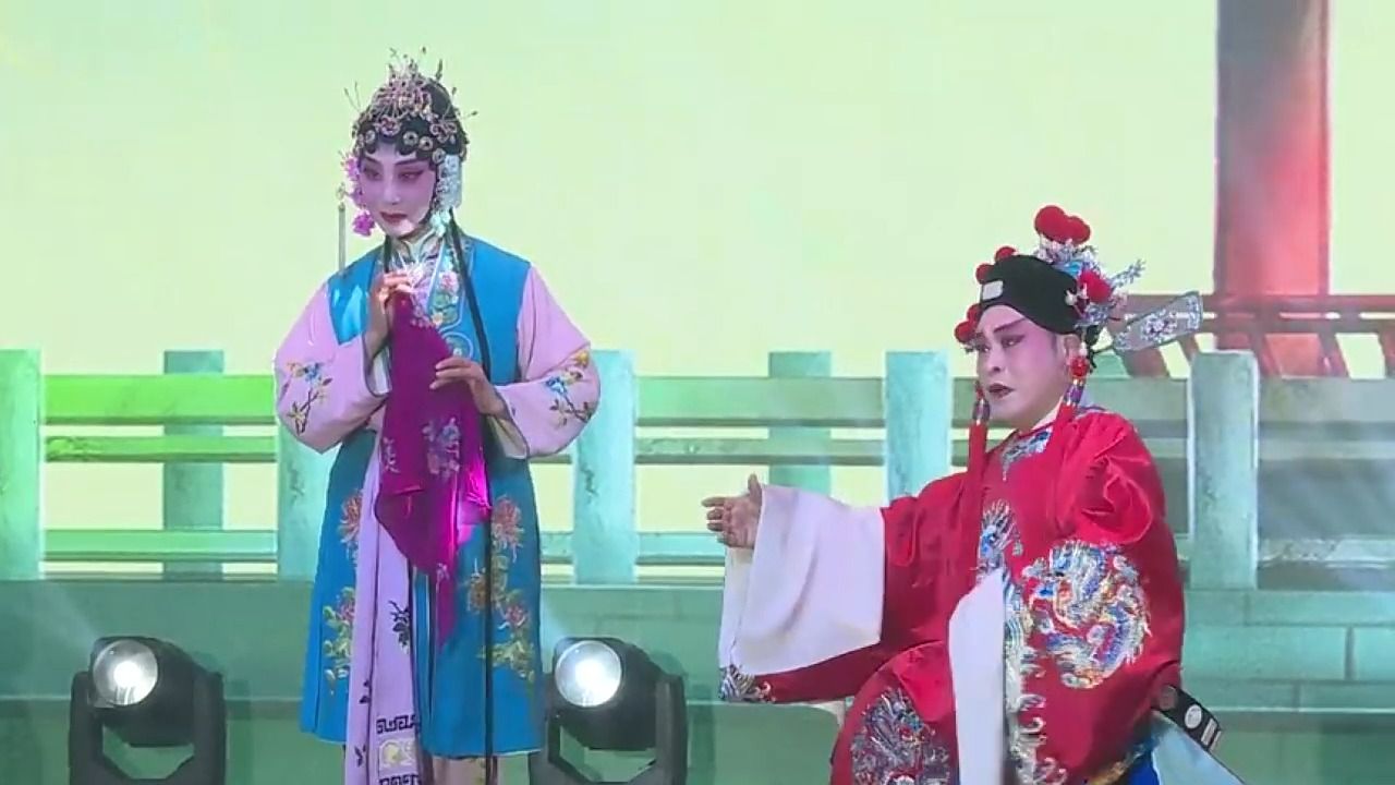 2024 眉县元宵节戏曲晚会 秦腔《花亭相会》