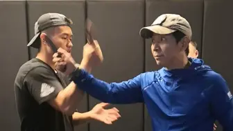 匕首训练9，被格挡住时如何应对。