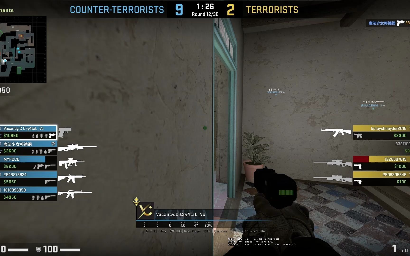 【CSGO】励志成为电击枪职业选手_哔哩哔哩bilibili_CSGO_精彩集锦
