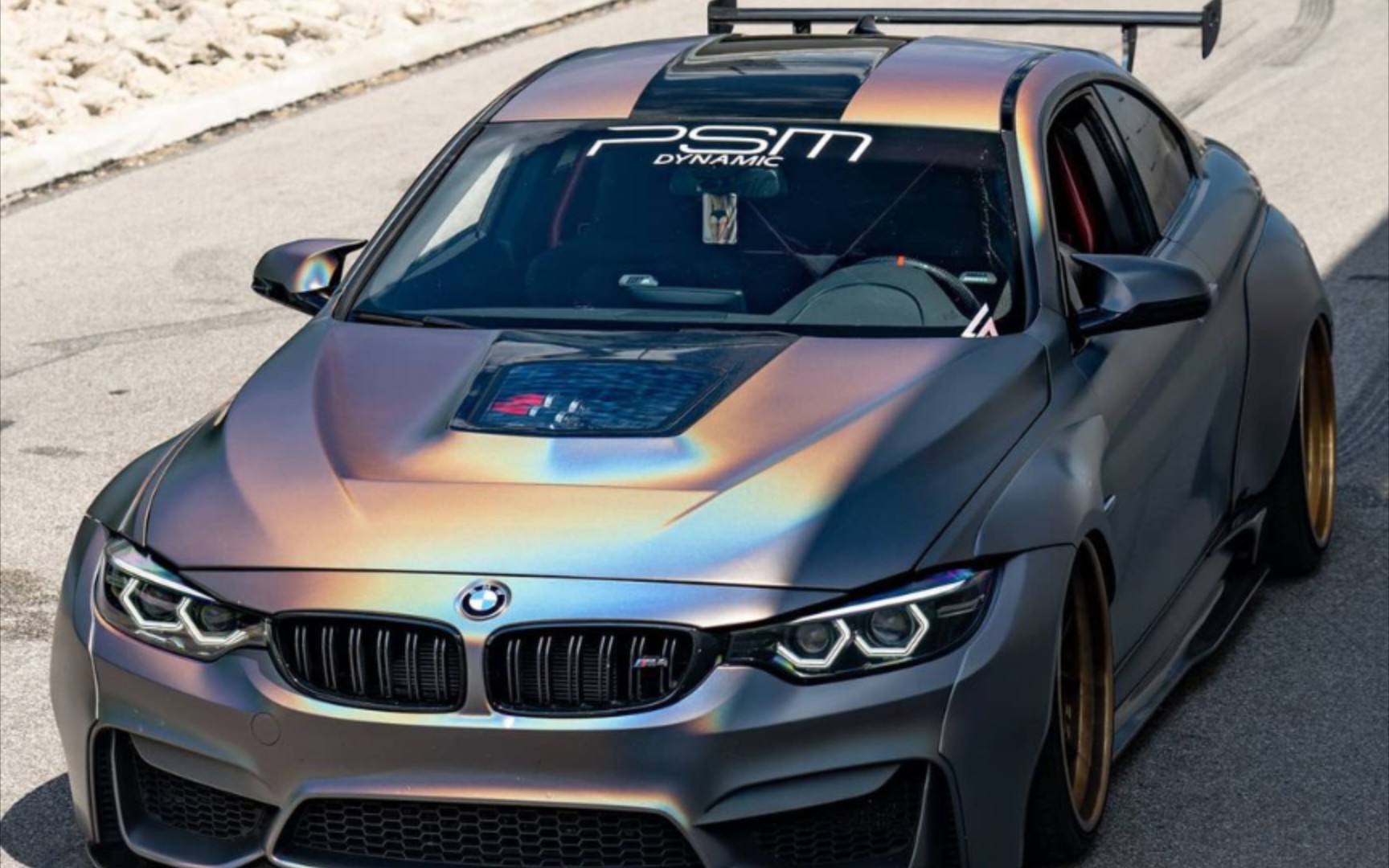 杀马特家族专属宝马m4