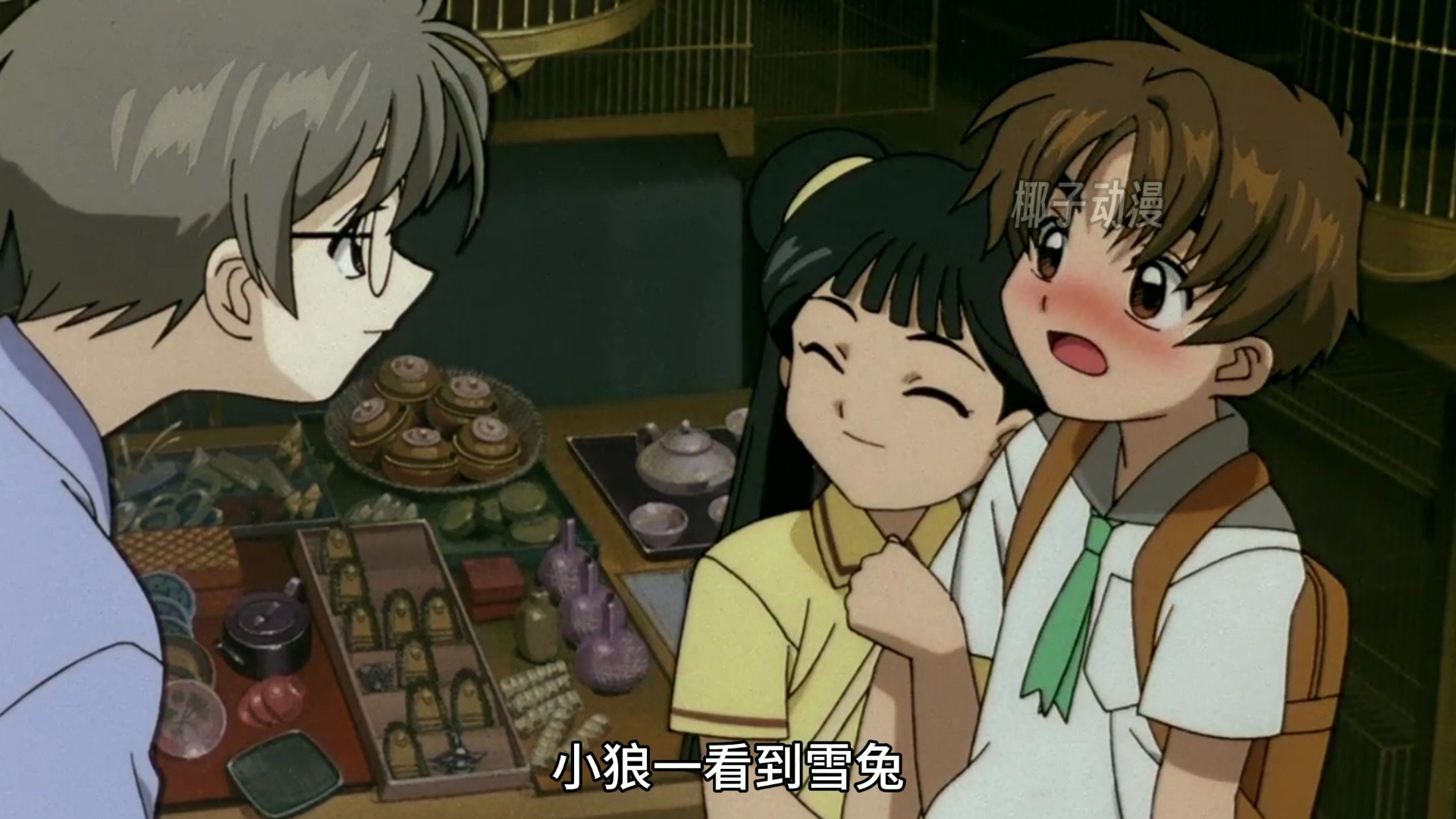 百变小樱剧场版:香港之旅,小樱首次见到李小狼妈妈