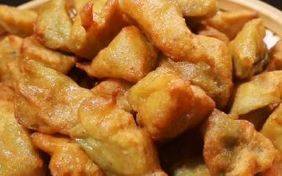 这样做的老式酥茄子比小酥肉还好吃