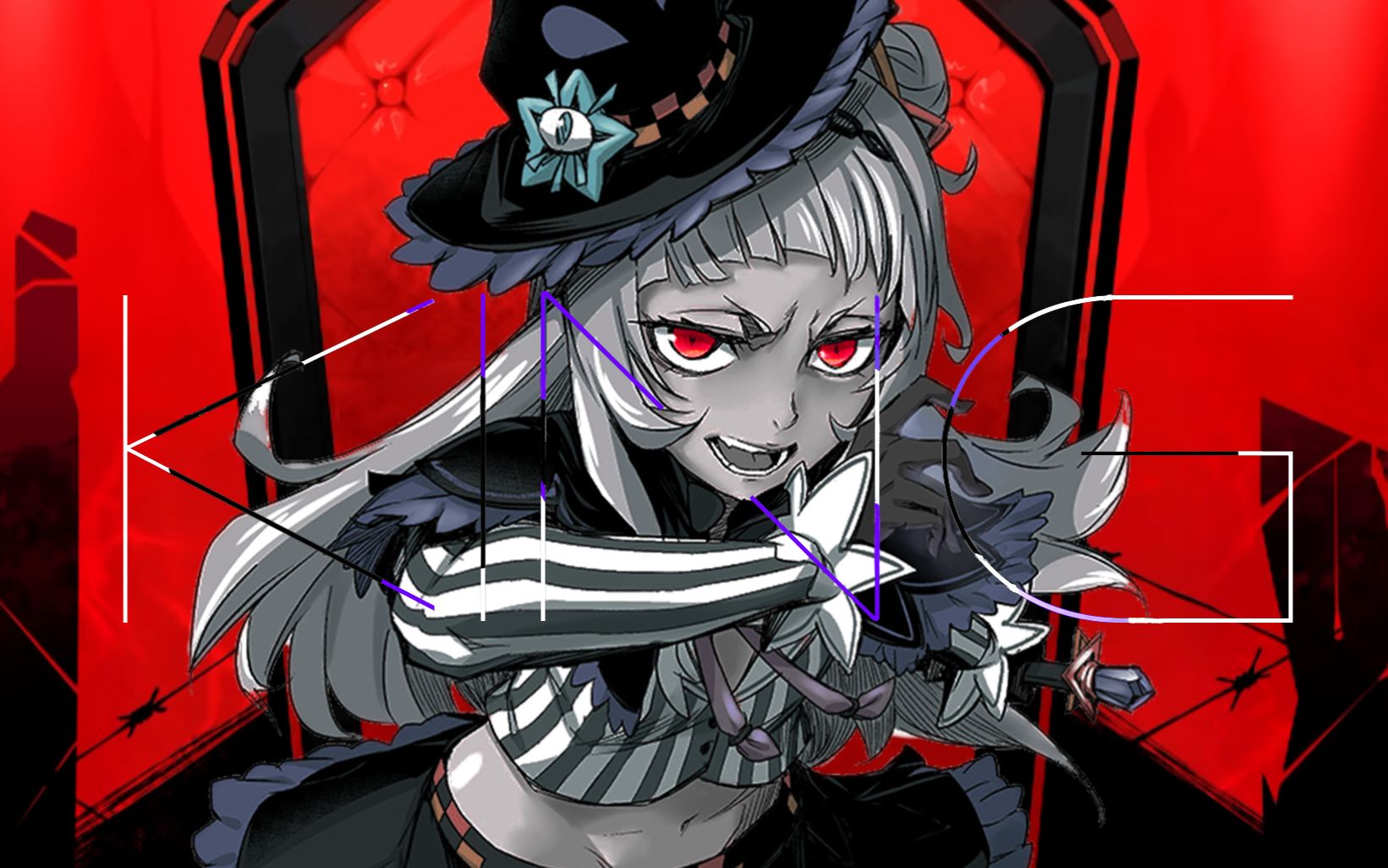 【紫咲シオン】king-kanaria 【翻唱/pv付】【cc字幕】