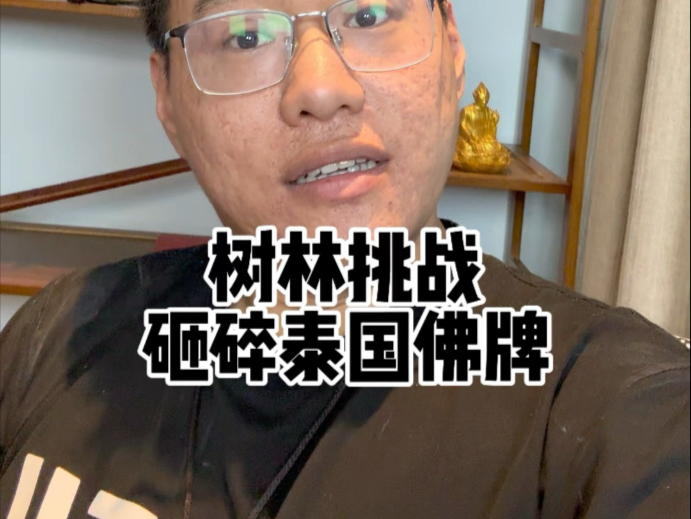 今天我就砸了这泰国佛牌!-张树林--张树林--哔哩哔哩视频