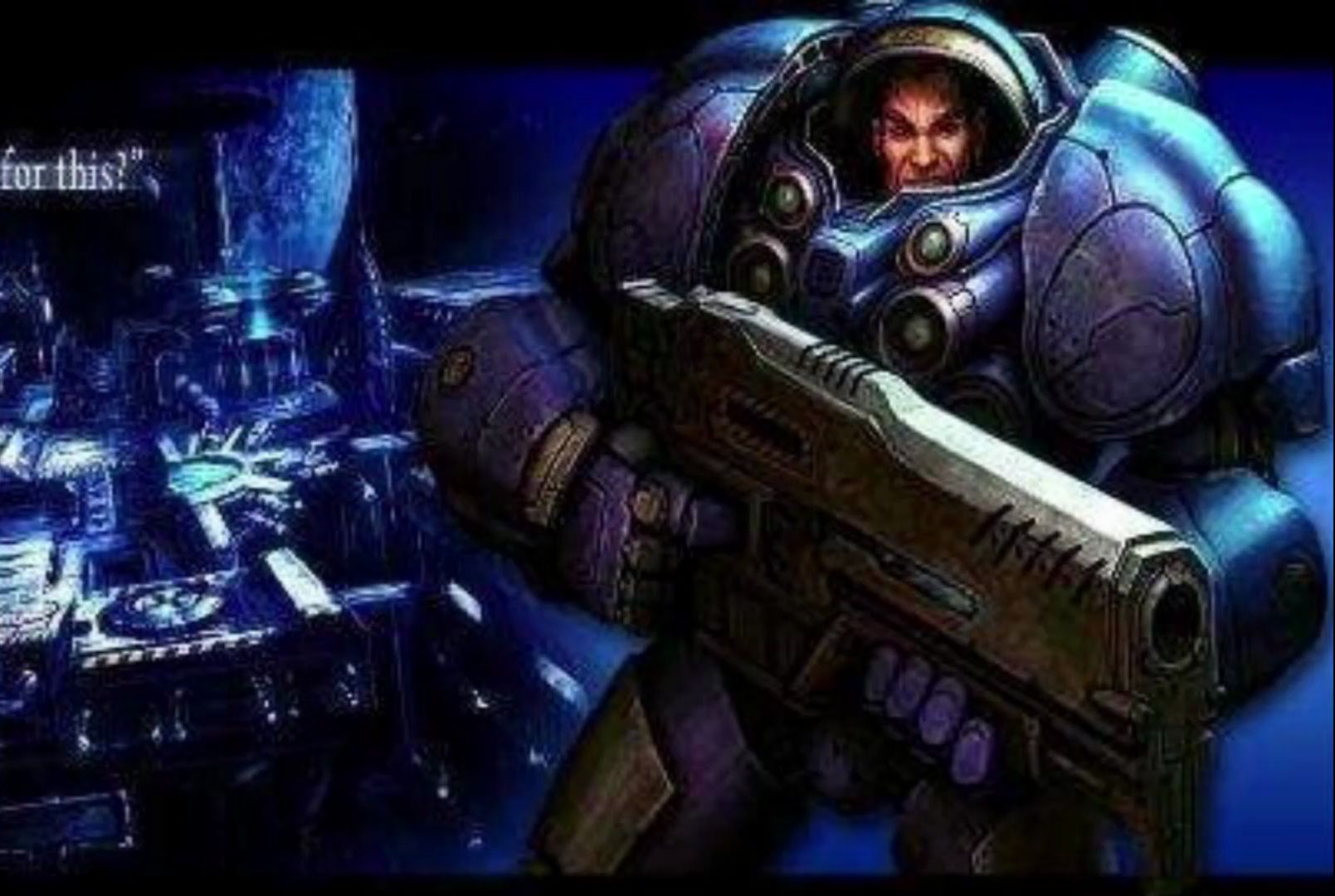 星际争霸之雷神幽灵鬼兵的打铁神功