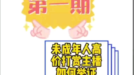 第一期:《未成年人高价打赏主播案》之如何举证哔哩哔哩bilibili