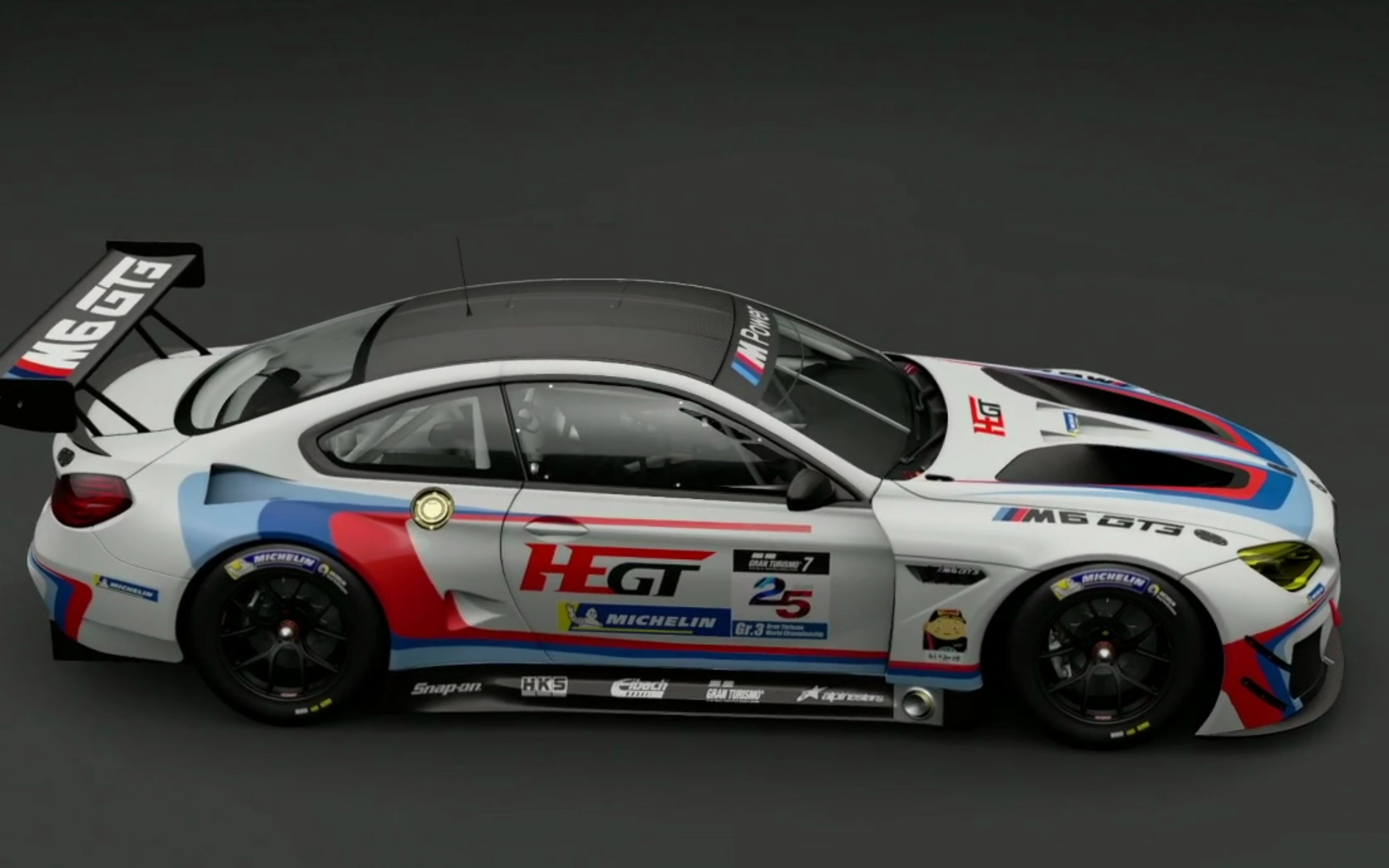 gtsport bmw m6车身涂装