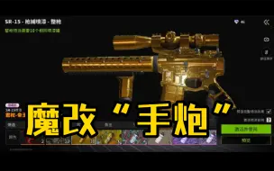 Descargar video: 网友魔改的SR-15突击步枪，他到底是天才还是老登？