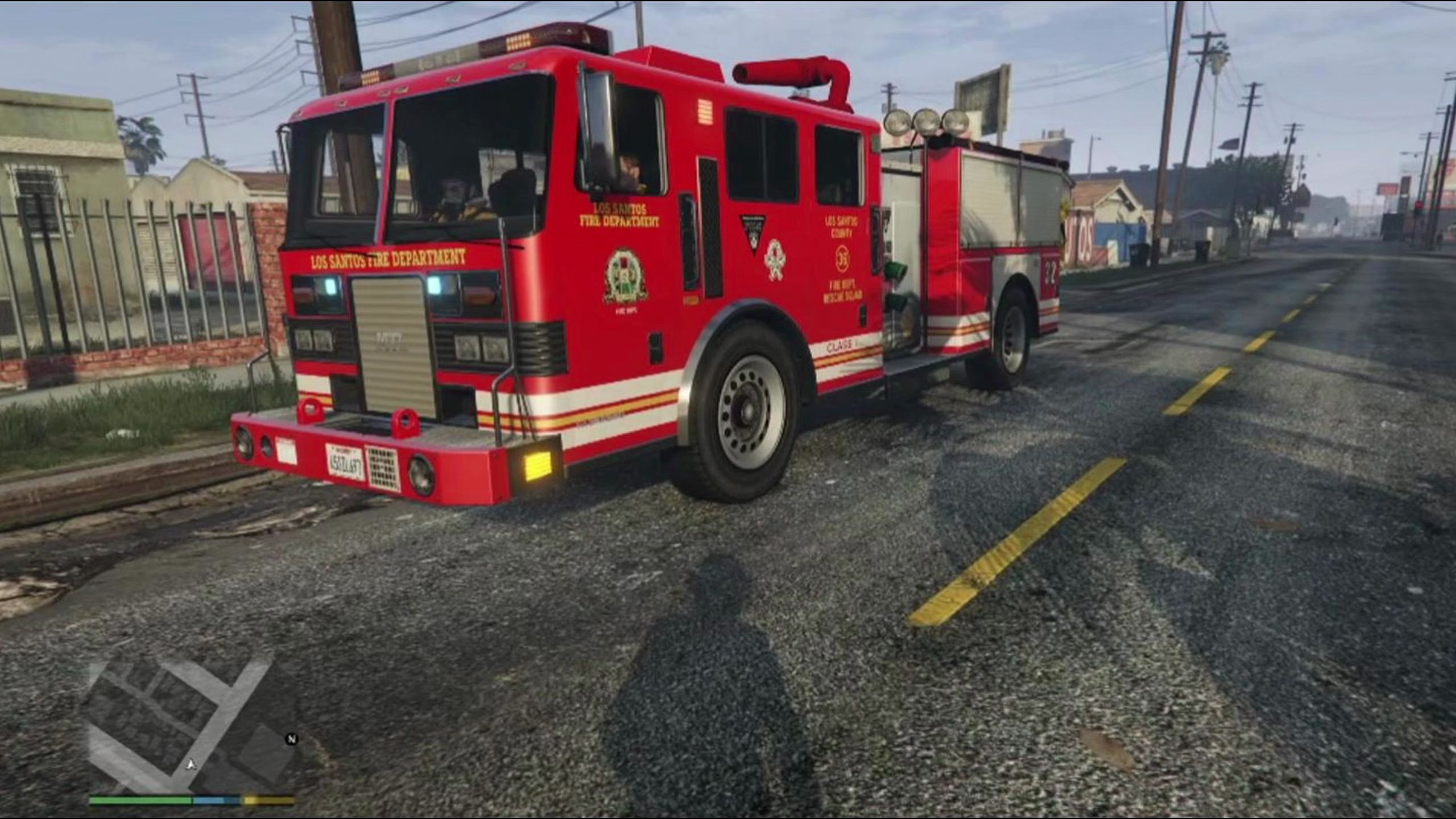 gta5消防车图片