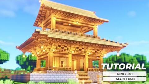 Sevenのマイクラ建築 Minecraft我的世界日式小屋建造教程 哔哩哔哩