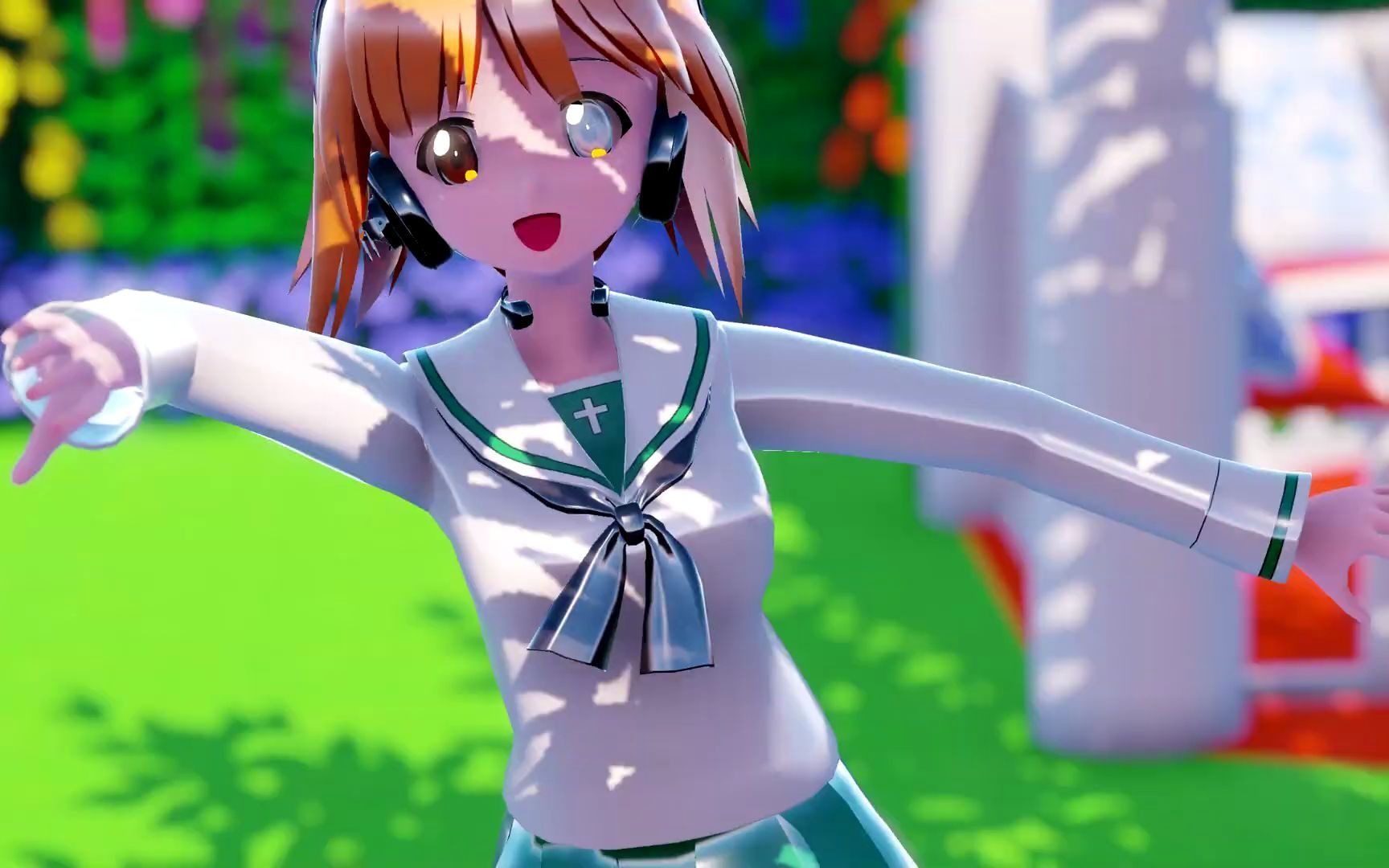 少女与战车mmd玩什么战车道不如跳舞