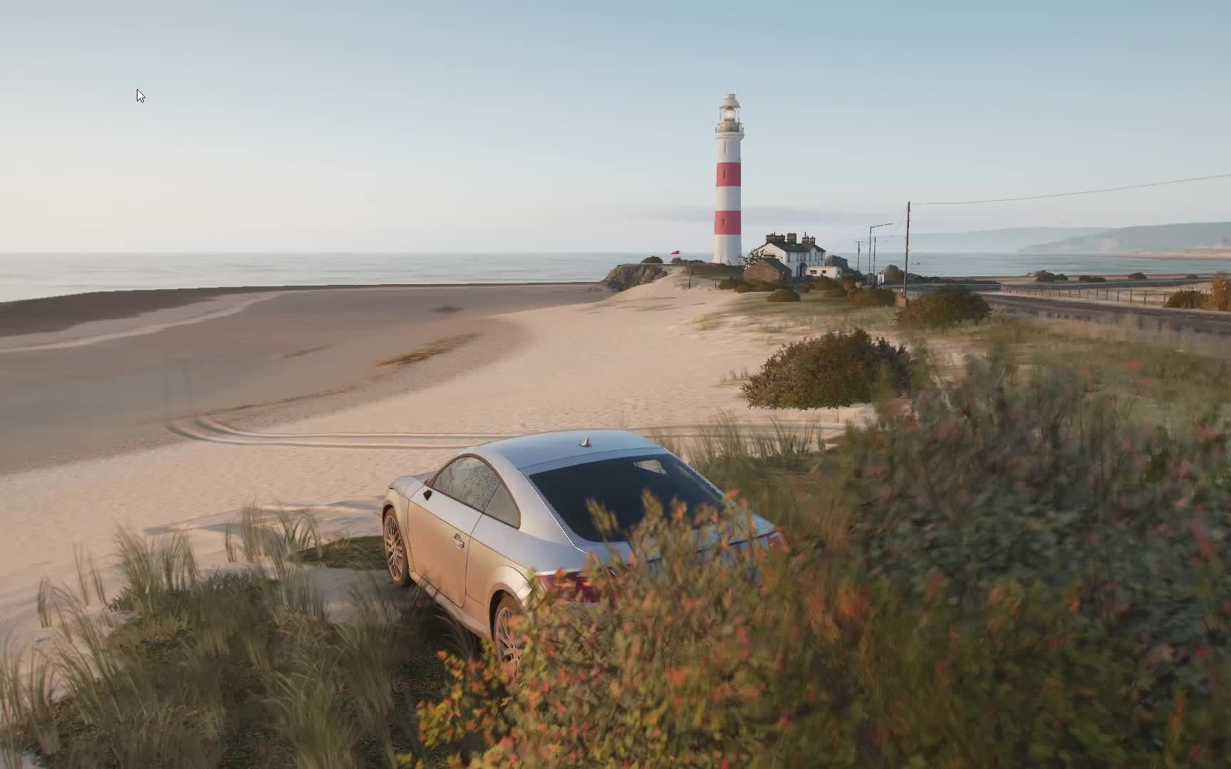 1 打开地图开车来到海边欣赏美景(地平线4)_哔哩哔哩 (゜-゜)つロ
