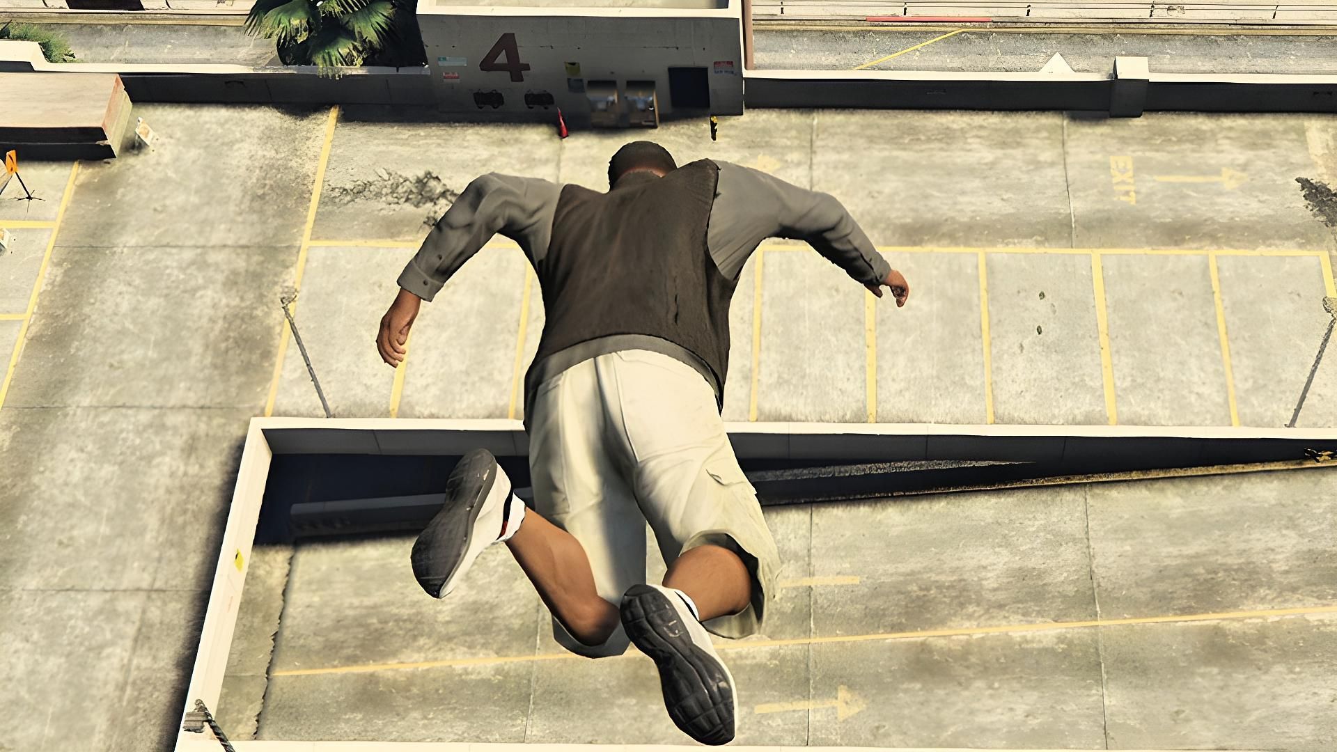 gta5跳跃驾驶飞行失败滑稽搞笑视频