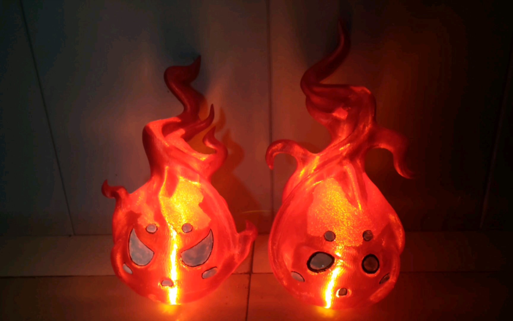 cos道具 梅拉梅拉和噗嘶噗嘶模型 炎炎消防队cosplay 武久火绳诱捕器