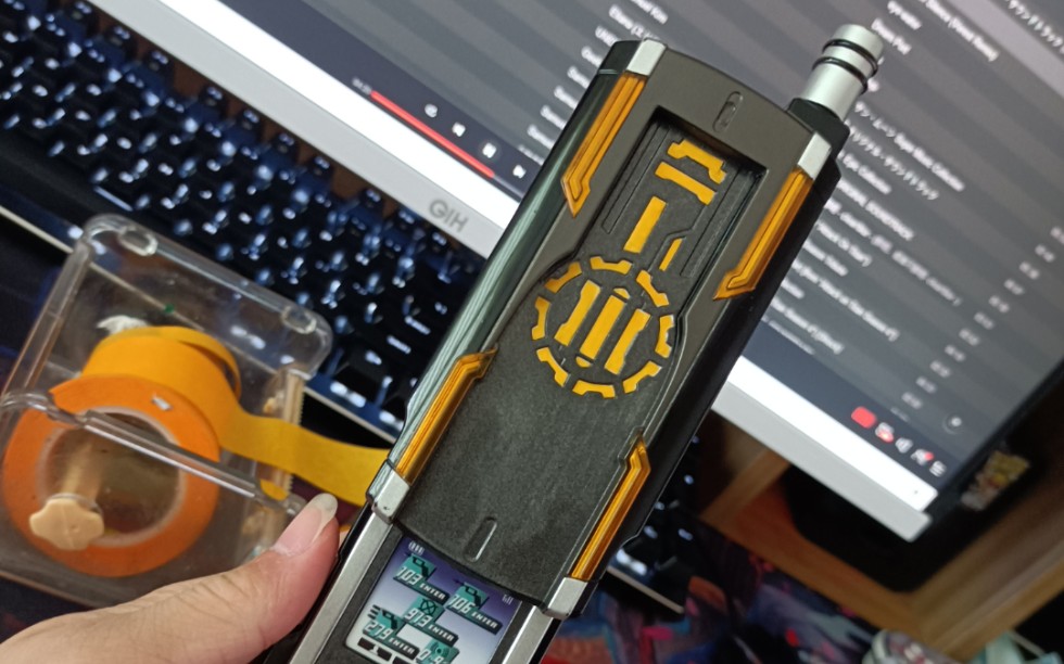 假面骑士凯撒csm腰带 撕手机膜的快感_哔哩哔哩_bilibili