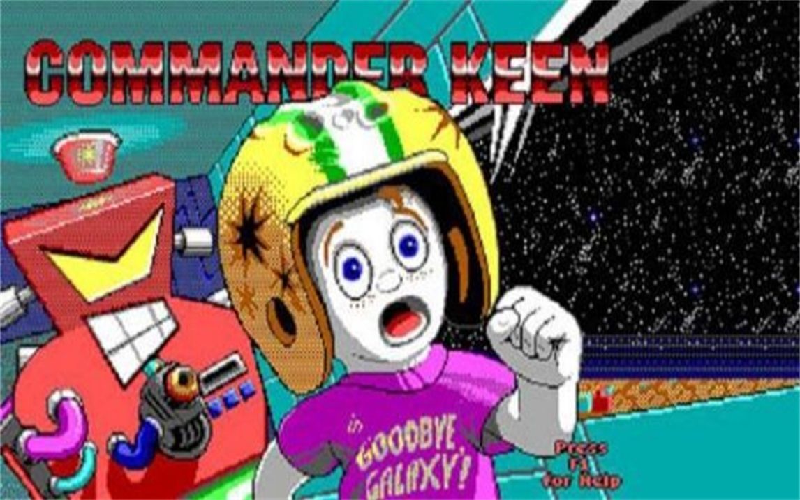 [图]【游戏欣赏0002】《指挥官基恩1》Commander Keen 1 (1991, MS-DOS)全流程