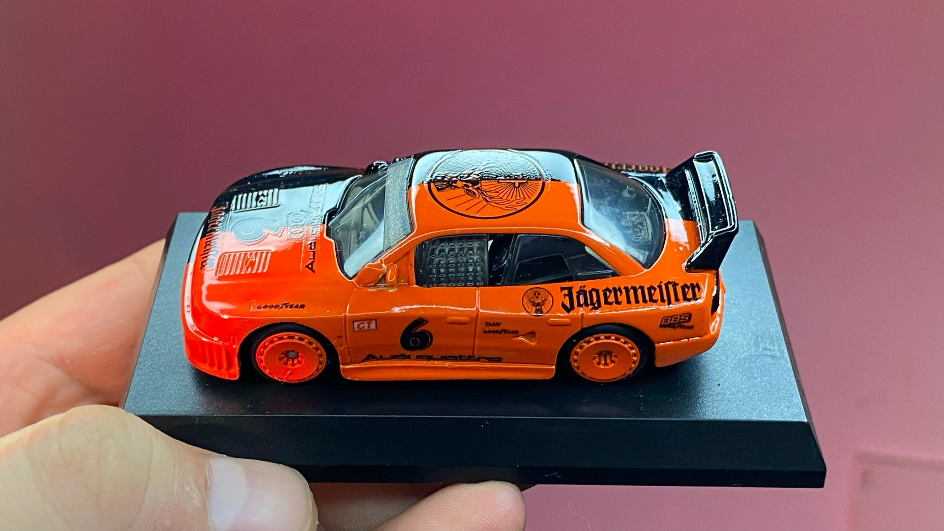 风火轮 audi 90 quattro 改色 涂装 换轮