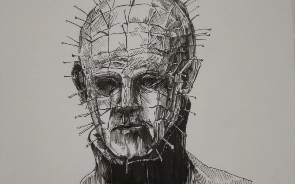 地狱修道士--钉子头手绘