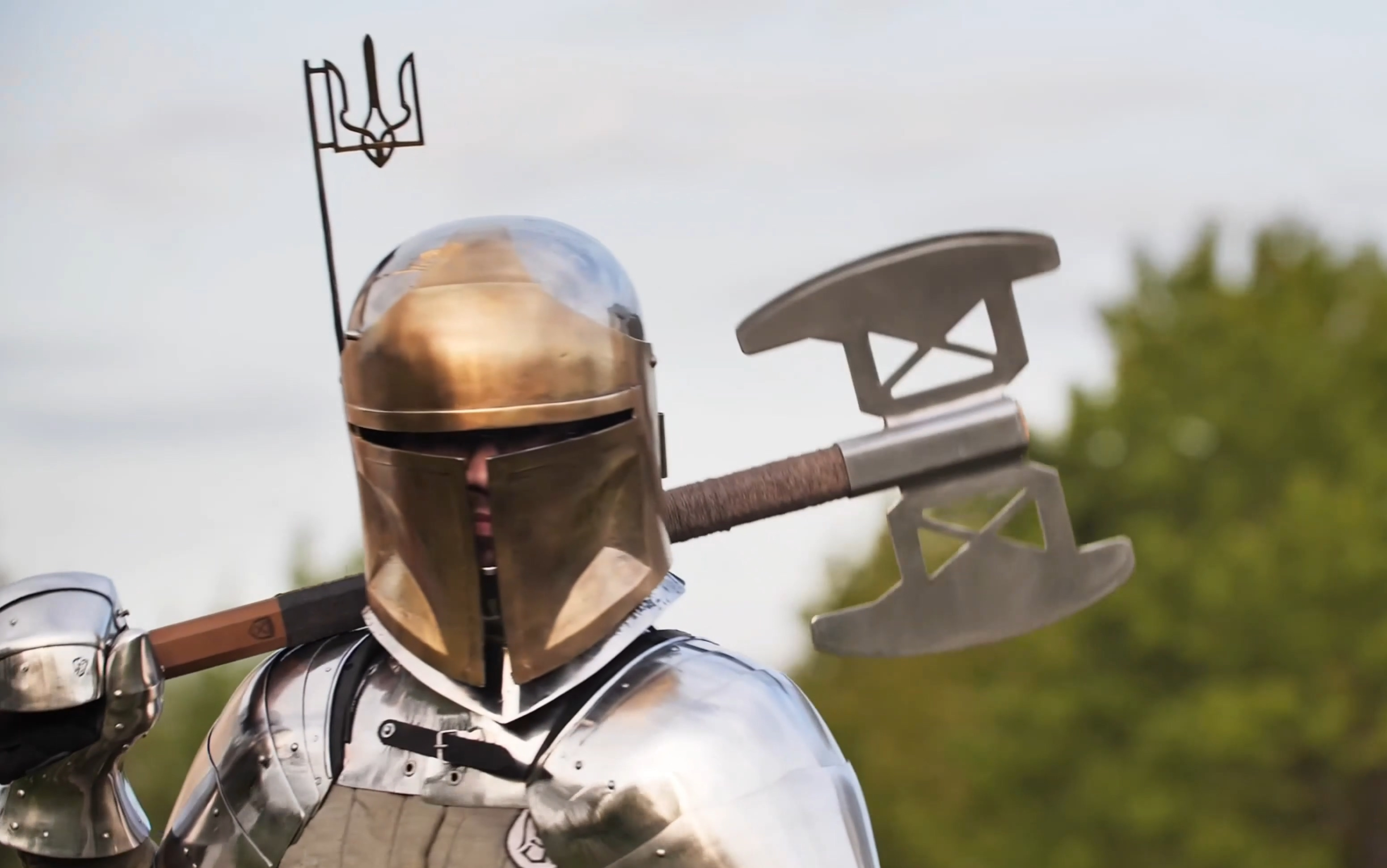 【中英字幕】做一顶曼达洛人头盔 但是中世纪风 [4k]