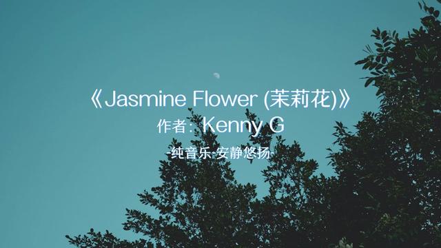 [图]Jasmine Flower (茉莉花) Kenny G