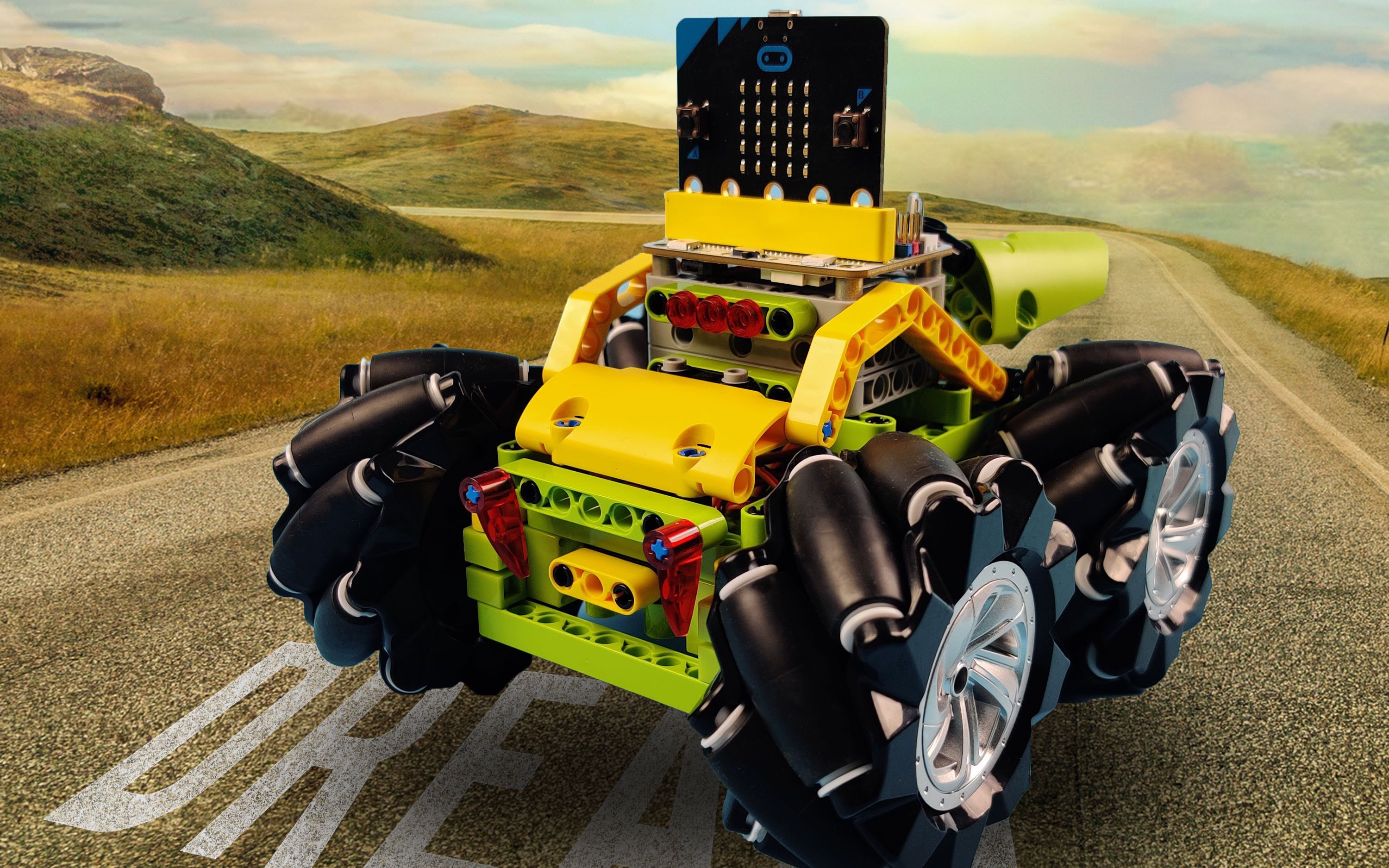 micro:bit麦克纳姆轮小车