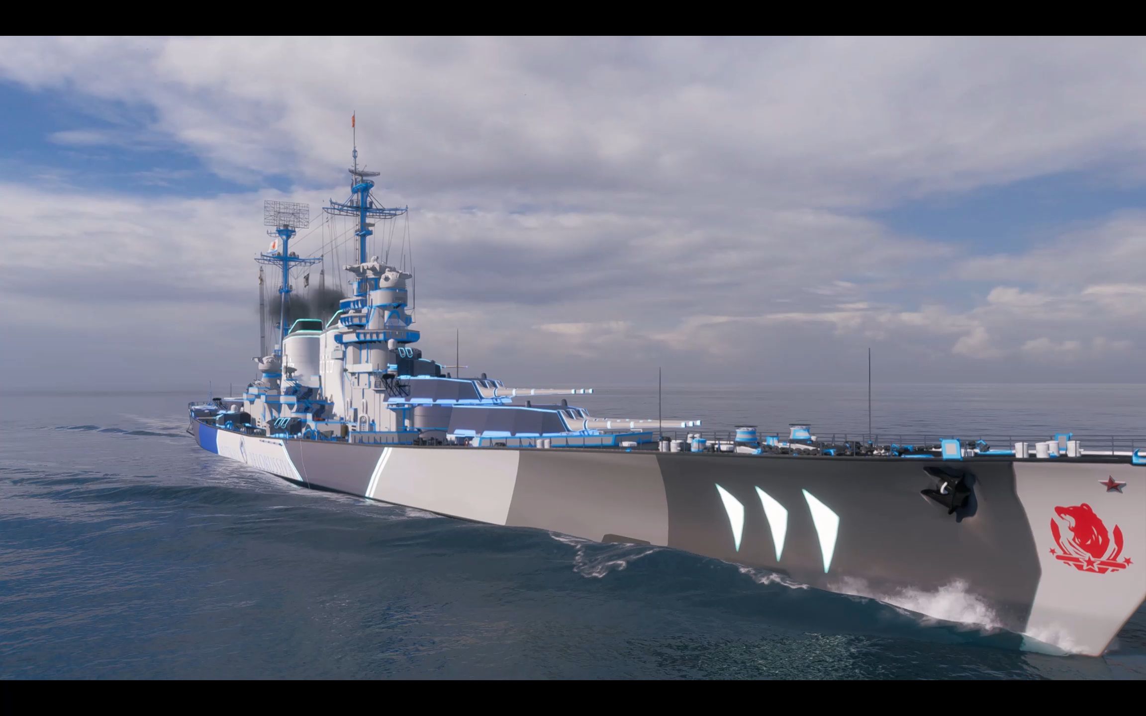 战舰世界斯大林格勒 苏维埃贝拉罗斯涂装(定制