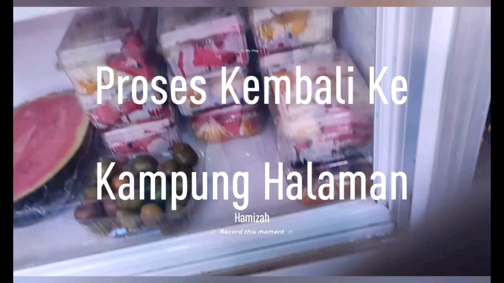 [图]vlog2 #Proses Kembali Ke Kampung Halaman#（小语种-马来语字幕）