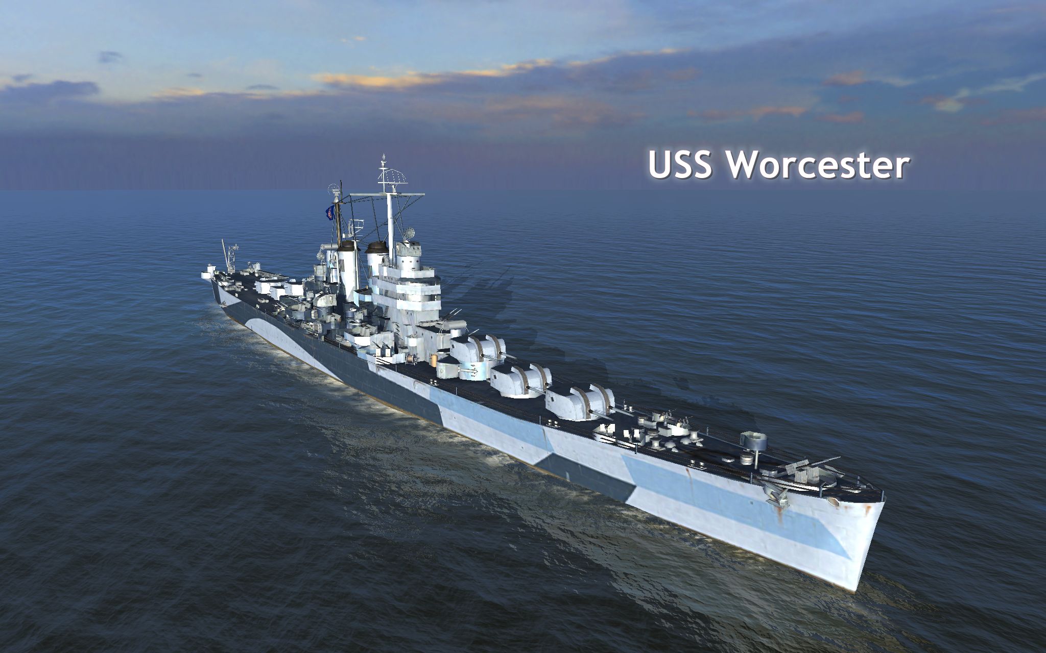 【战舰世界闪击战】无名伍斯特01