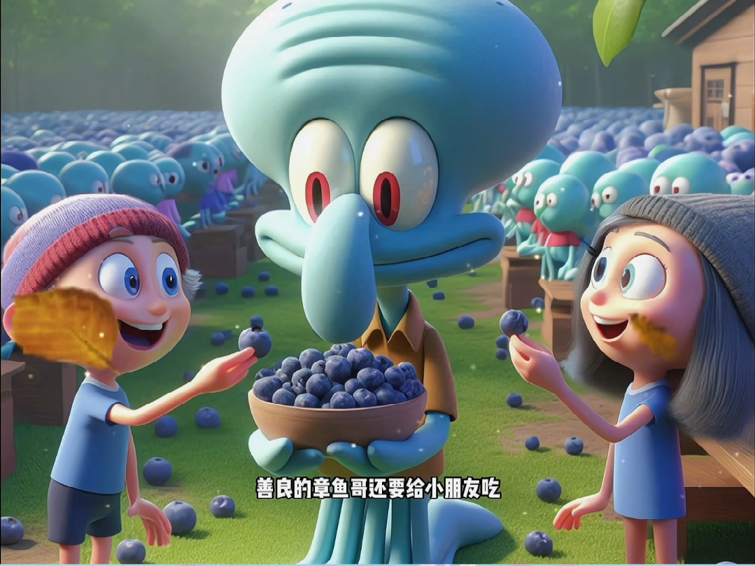 善良的章鱼哥#天使的翅膀 #章鱼哥