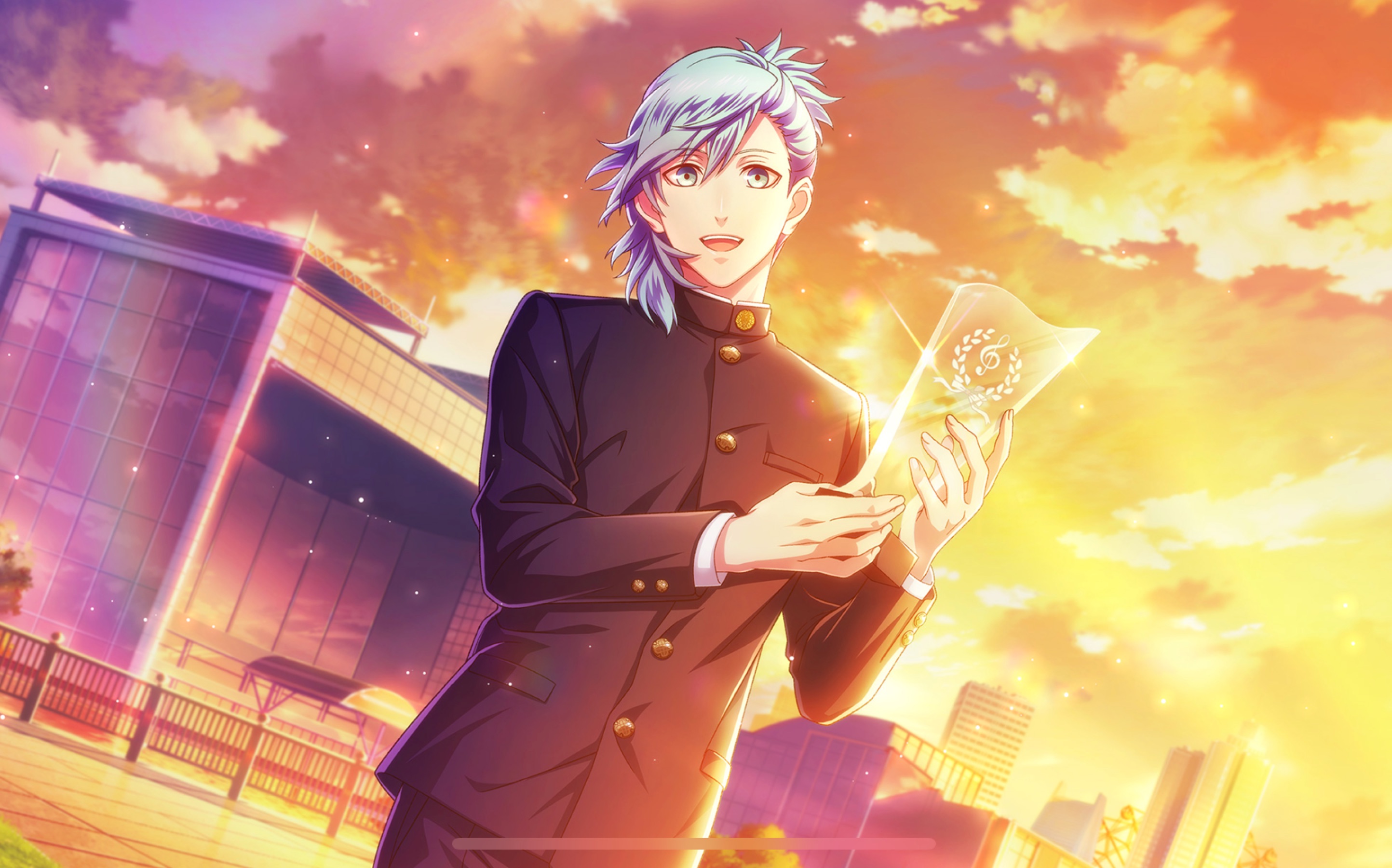 【歌之王子殿下】决意的进行曲(美风蓝)_哔哩哔哩 (゜-゜)つロ 干杯