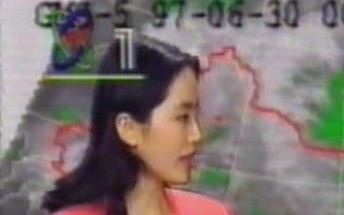1997年的午间天气预报，有着三四线城市熟悉的配方【19970630】央视