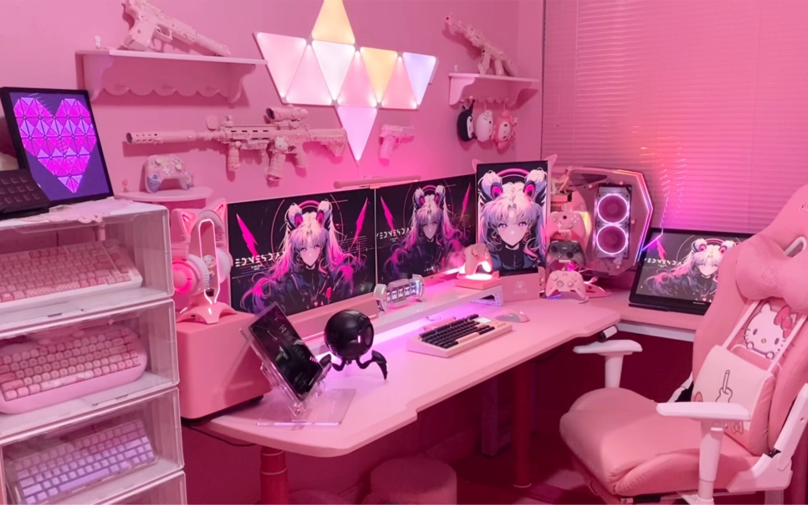 有这样一个电竞房你几点回家