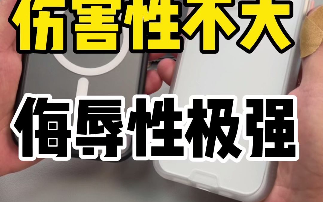 iPhone13promax石墨色+白色.伤害性不大,侮辱性极强哔哩哔哩bilibili