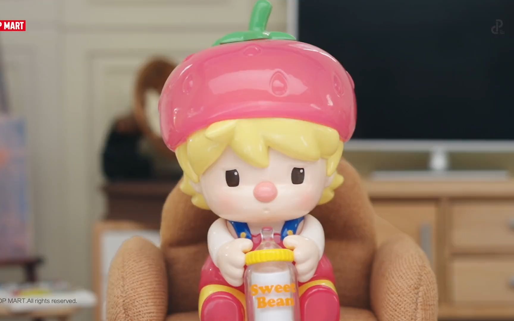 当大人太累的话,就和泡泡玛特小甜豆一起切换回幼崽状态吧