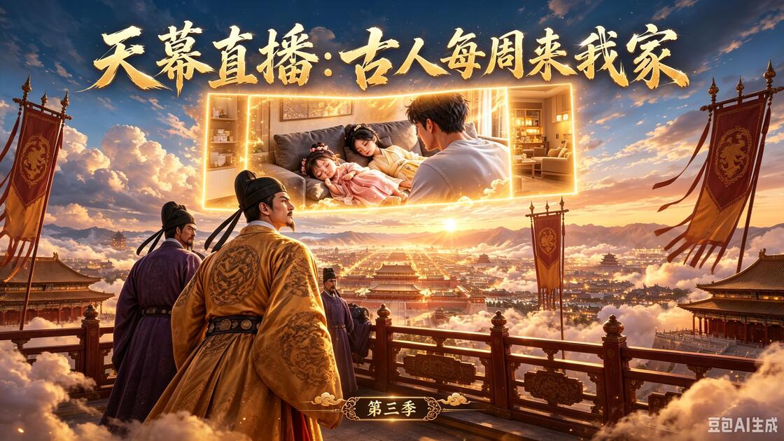 天幕直播古人每周来我家第三季(176集)AI短剧