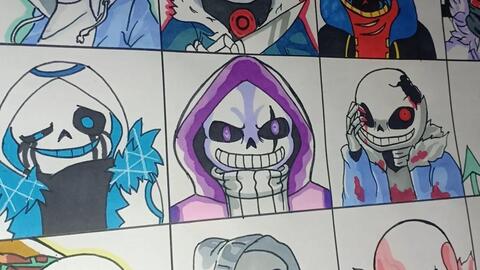 Another Sans AU design by VioletLauren on DeviantArt