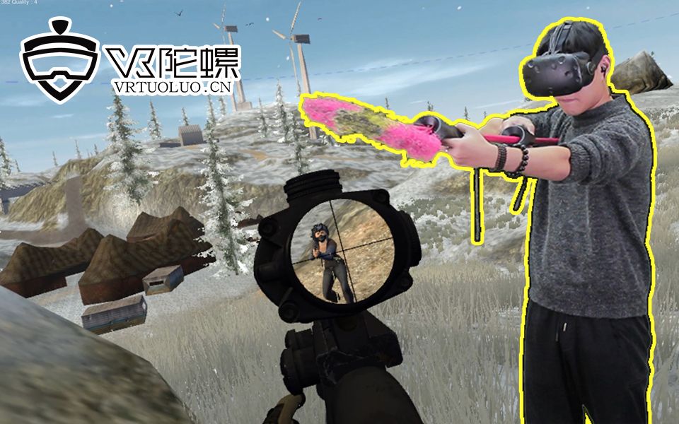 用vr吃鸡到底是个什么体验