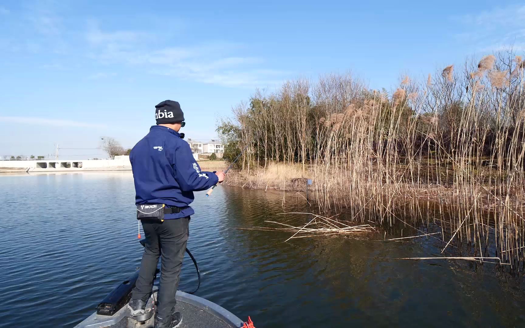 冬季作钓南京大埝水库,冬季路亚鲈鱼