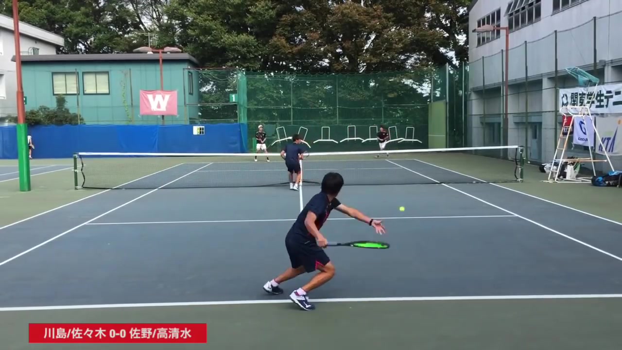 【2020关东大学生网球赛】男双 SF 佐々木健吾&川岛飒(庆大) vs 佐野有佑&高清水研人(法大)哔哩哔哩bilibili