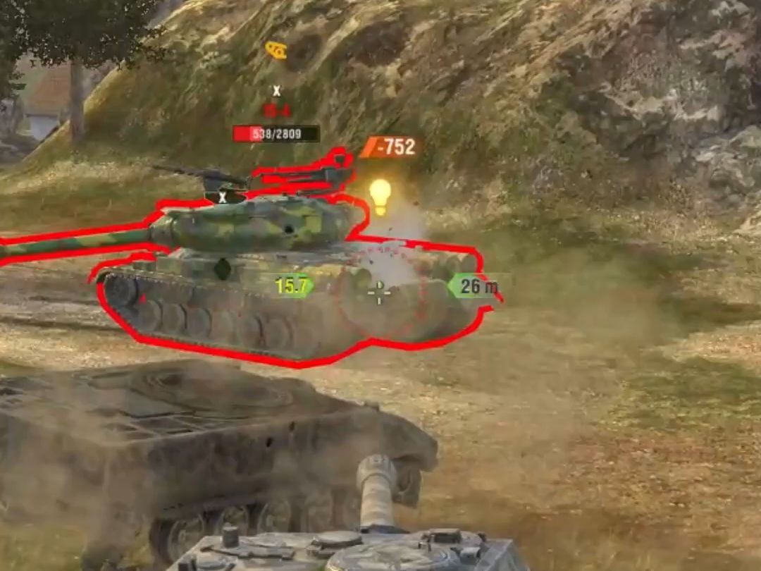 【wotb浓缩版】大白兔jg.pz.e100逆天伤害7800下饭操作