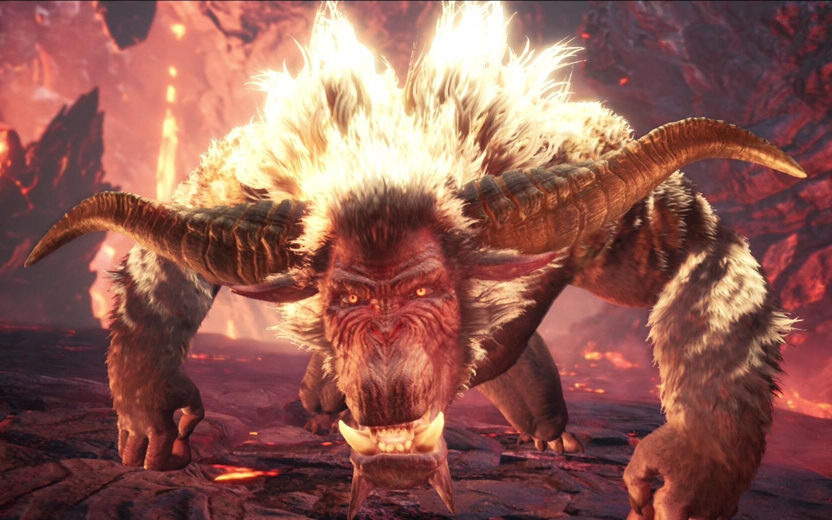 金狮子殴打灭尽龙,恐暴龙,钢龙视频——《怪物猎人世界:冰原》_哔哩