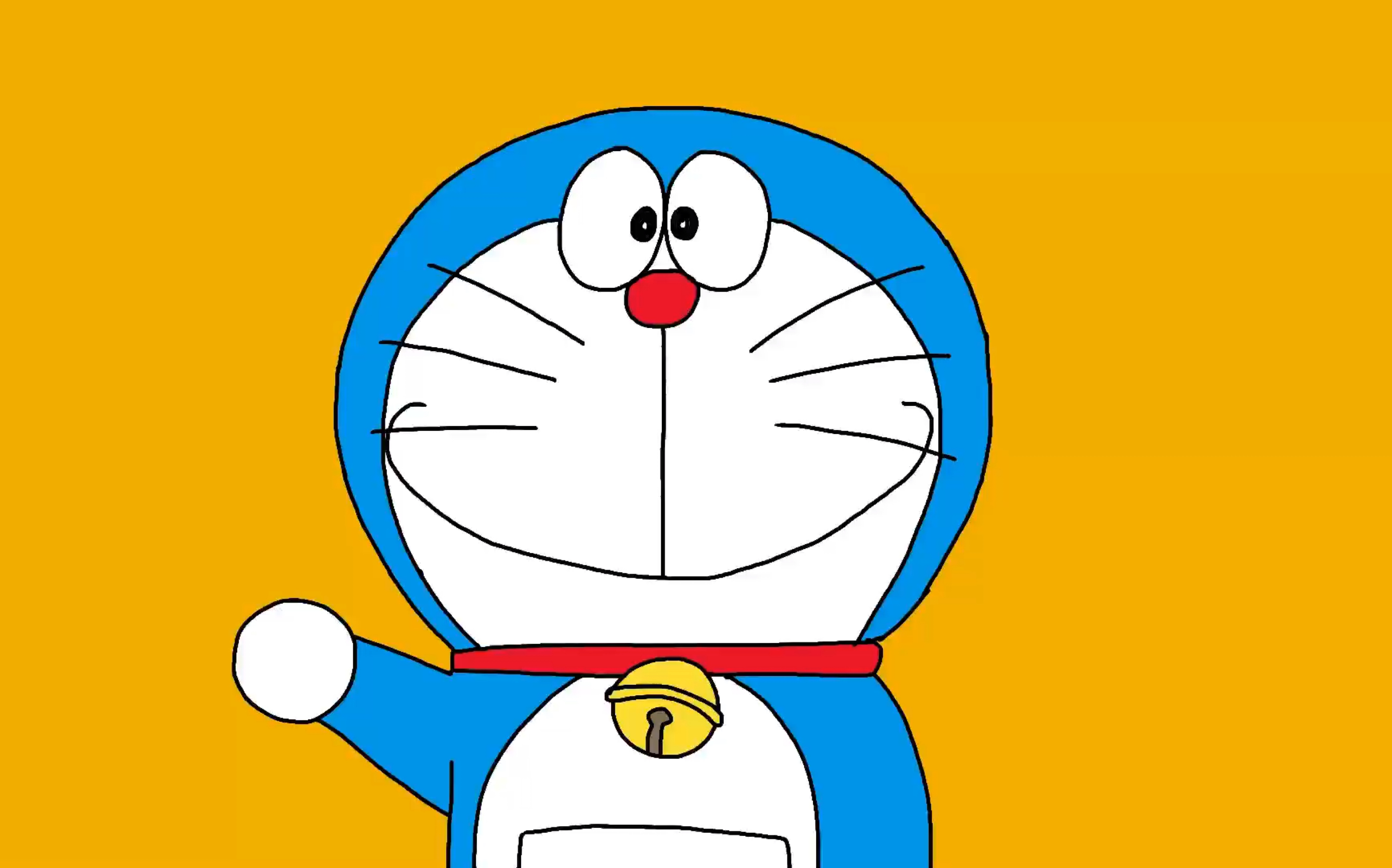 【神还原】手绘动画高清还原多啦a梦经典片头,跟随熟悉的音乐一起找回