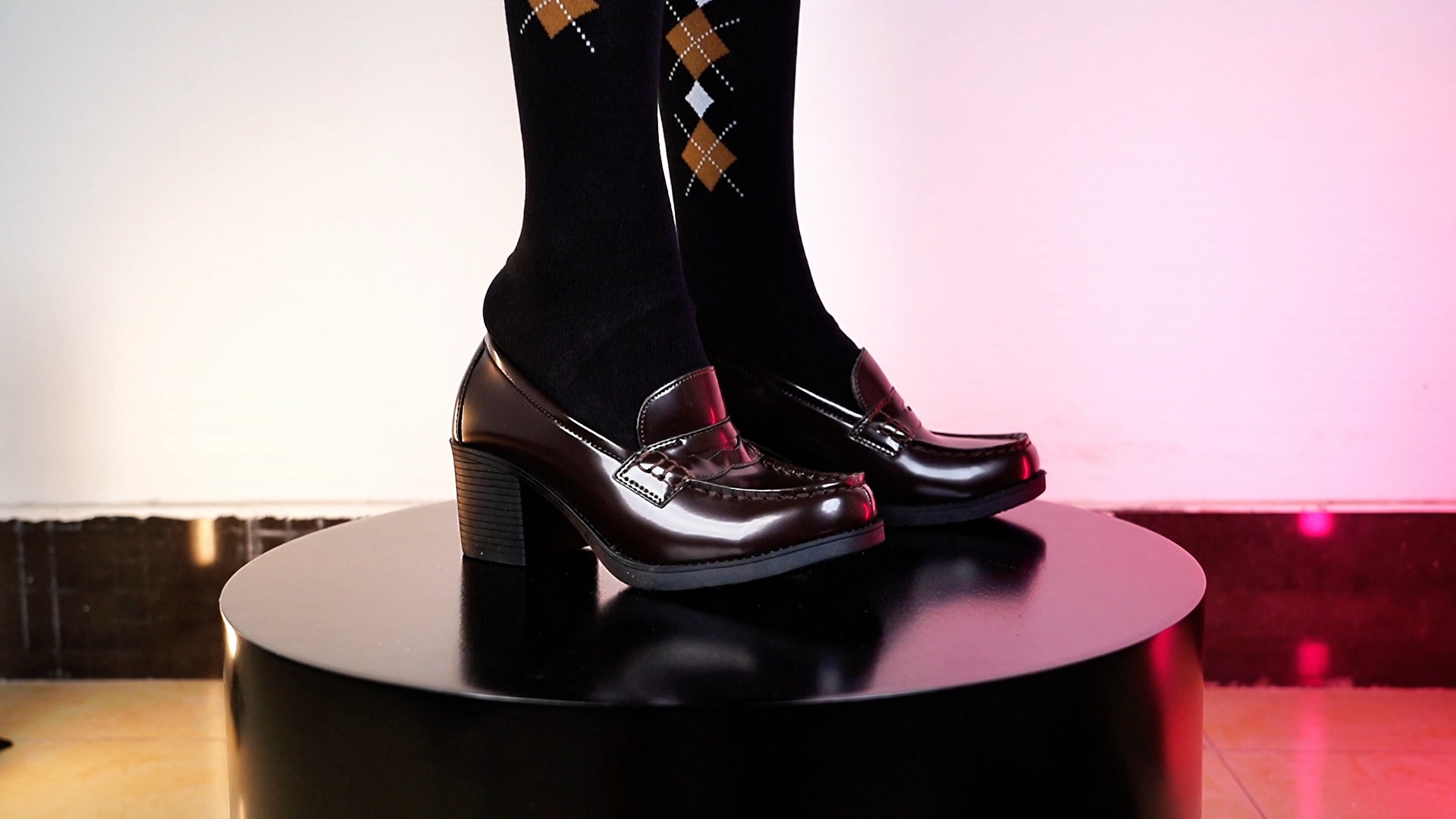 6.5cm高跟款jk制服鞋(正片)