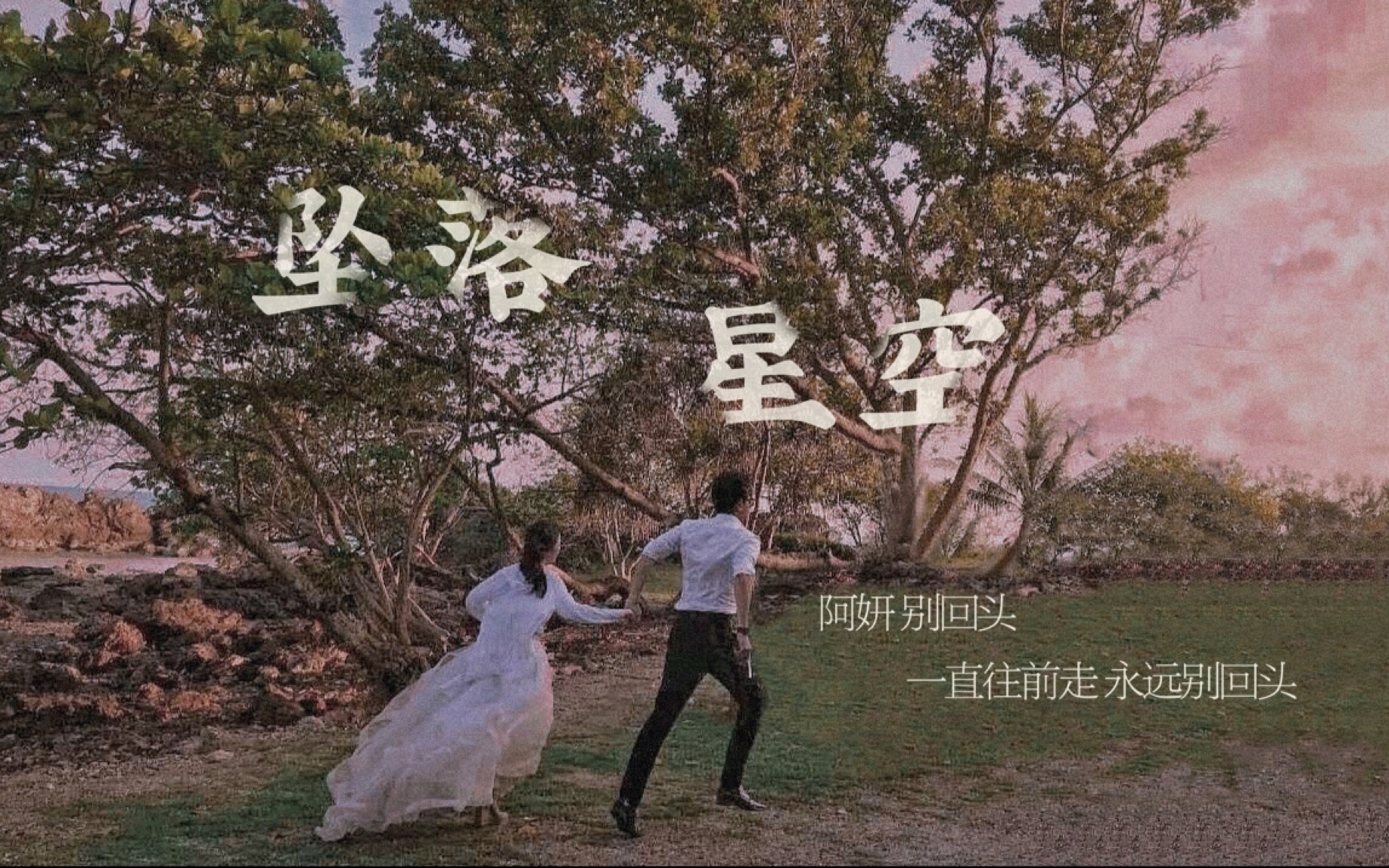 掌中之物坠落星空含烟花名场面阿妍别回头一直往前走永远别回头何妍