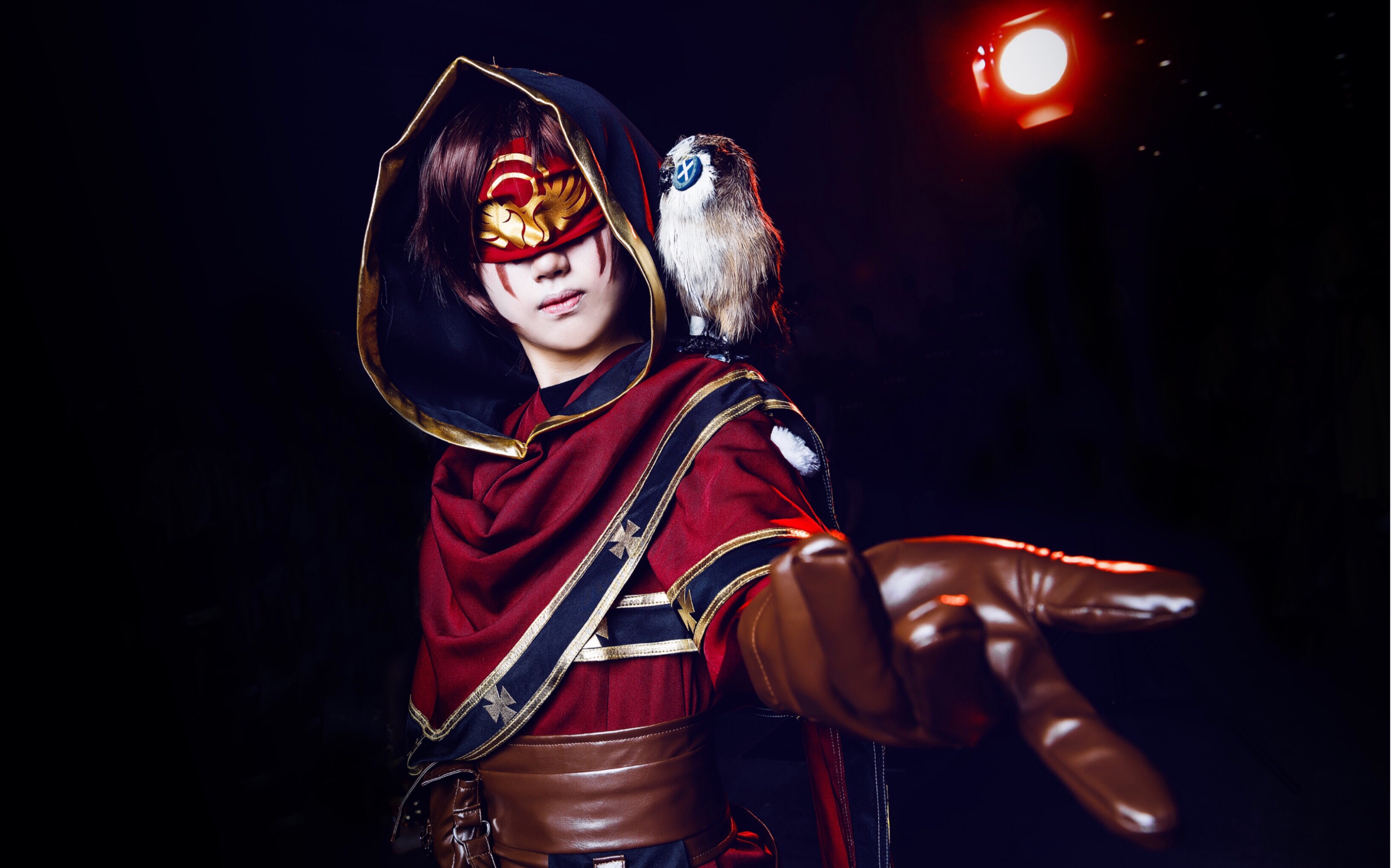 第五人格 先知役鸟cos道具 使用方法展示_哔哩哔哩_bilibili