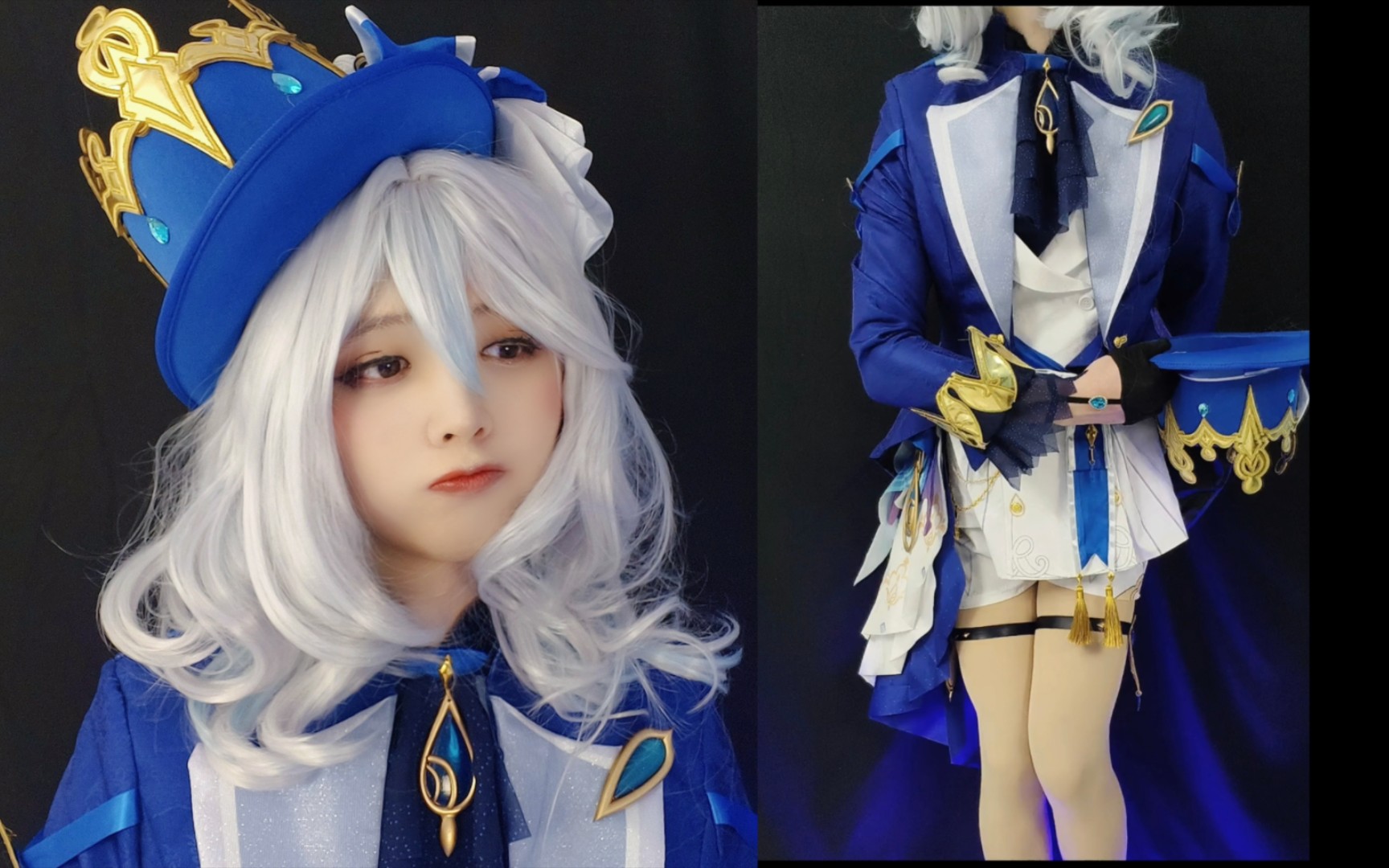 男生cos了芙宁娜?