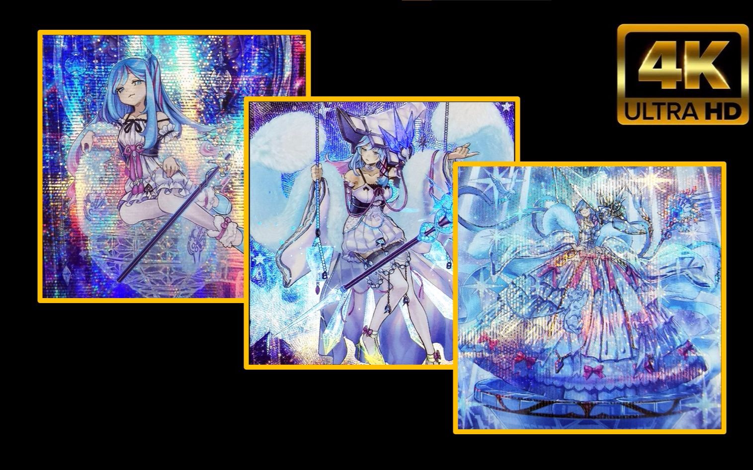 4k全罕度【玻璃女巫/结晶贤者/结晶魔女】屑女人进化史#游戏王实卡